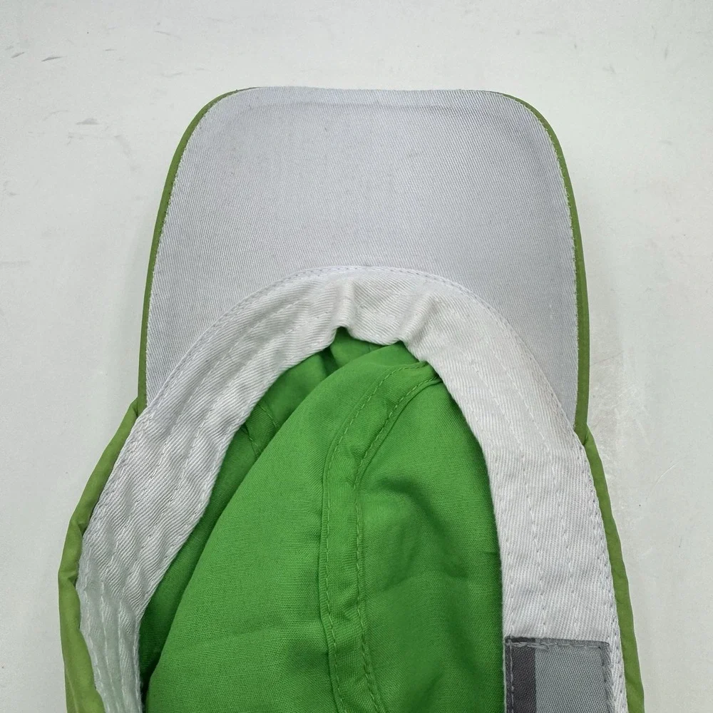 Nike Air Max Plus Tn AW84 Cap Green Tuned Air Running Hat Vtg Y2K Zip Pockets